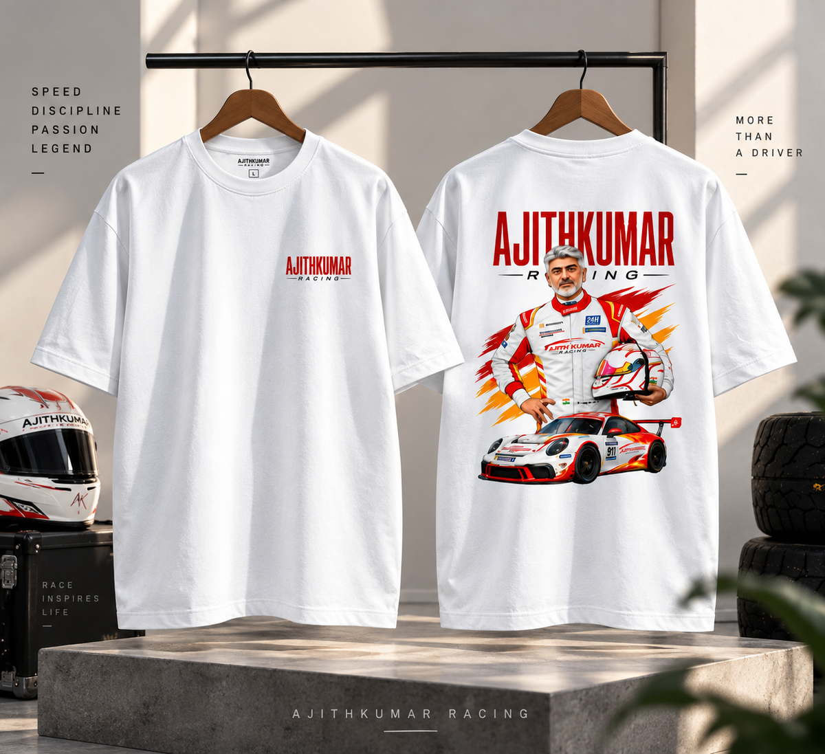 AK RACING Unisex Oversized Classic T-Shirt