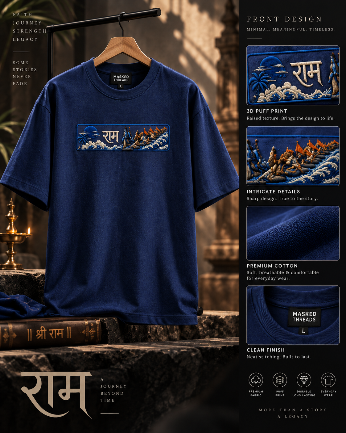Ramayana Legacy Oversized T-Shirt