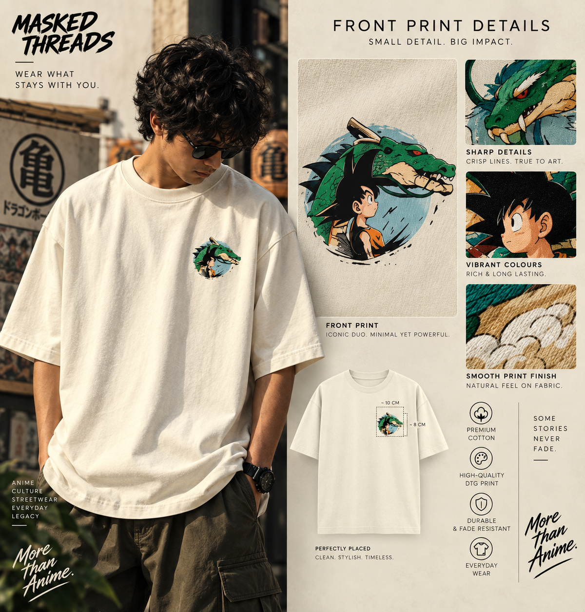 Dragon Ball Legacy Oversized T-Shirt